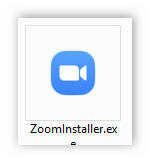Исполнительный файл Zoom для Windows 7